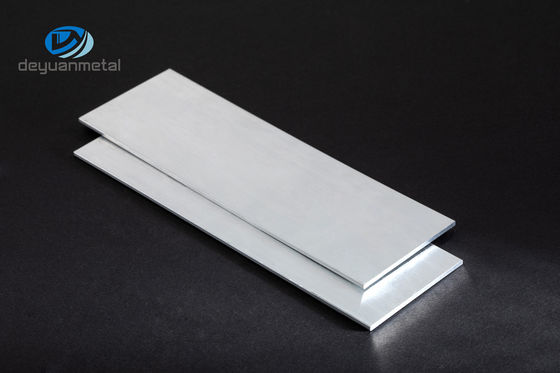 Polished Aluminium Flat Profile T5 Temper Antirust 6060 Material