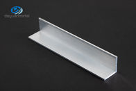 6063 Aluminum Angle Profiles 2.5m Length Matt Silver Mill Finish