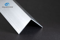 Mill Finish Aluminum Angle Profiles Extrusions 1.5mm Thickness SGS Approved