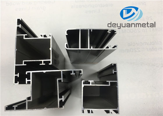 Customized Thickness Casement Aluminium Window Profiles OEM Available