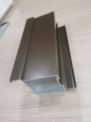 Aluminium Window Profile Bronze White Natural Black Powder Coating