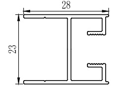 Aluminium Sliding Window Extrusions Profiles Powder Coating Bronze South Africa