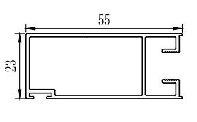 Aluminium South Africa Sliding Window Profiles Powder Coating Black White