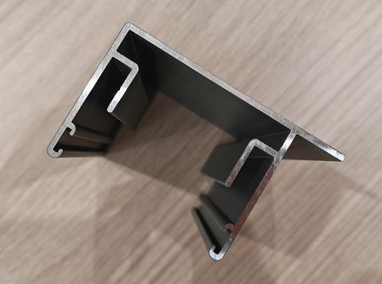 Aluminium Shopfront Profiles manufactured using aluminum alloys powder coating