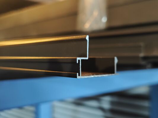 6063 Aluminium Patio Window Extrusion Profiles Powder Coating