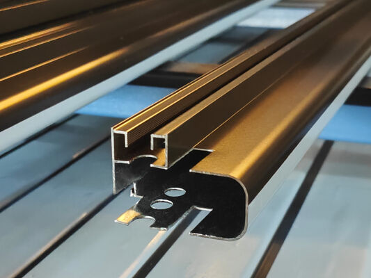Aluminium Profile with Alloy 6063 Powder Coating for Patio Doors and Windows