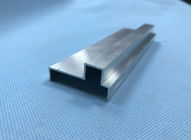 Lightweight Aluminum Glazing Bar , Anodized Aluminium Profile For Glass Partition