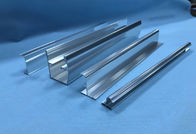 Decorative Silver Polishing Aluminium Shower Profiles ISO9001 SGS Certificated