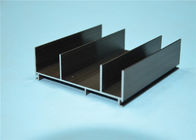 Custom Extruded Aluminum Shapes 6063 T5 , Bronze Anodised Aluminium Profiles