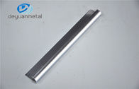 Silver Polishing Aluminum Extrusion Profile For Floor Strip 6060 T6