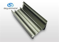 Customized  Silver Polishing  Aluminum Extrusion Profile For Floor Strip 6060-T5 / T6