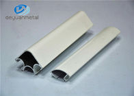 6063-T5 White Powder Coating Aluminum Door Profile High Yield Strength