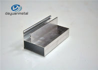 Alloy 6063 T5 Mill Finished  Aluminium Extrusion Profiles , With Cutting / drilling / tapping