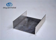 Chemical / Mechanical Polished Standard Aluminum Extrusion Profiles For Living Room