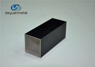 Alloy 6063 / 6061 Extruded Aluminum Square Tube With ISO9001 Certificated