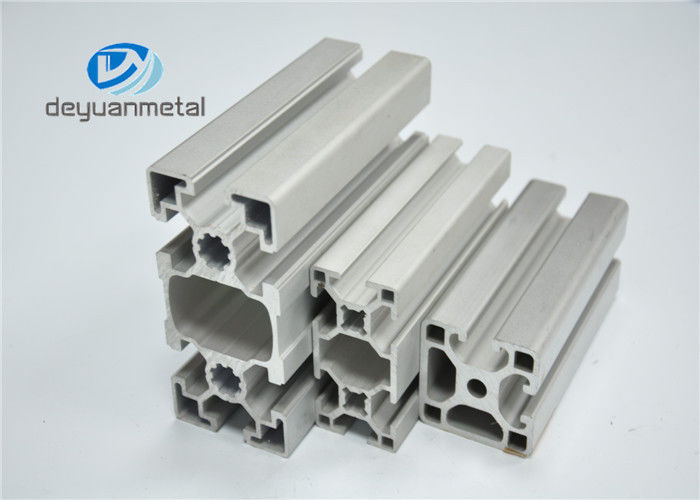 5.98 Meter Silver Anodized Aluminium Profiles , Durable Aluminum Extrusion Products