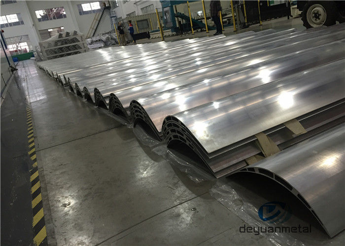 Complex Integral Shaped CNC Aluminum Profiles 6063-T5 5 Years Warranty