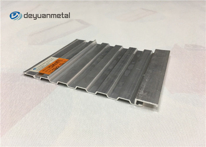 GB Standard Mill Finish Aluminium Extruded Profiles Length 5.98m Sandblasting