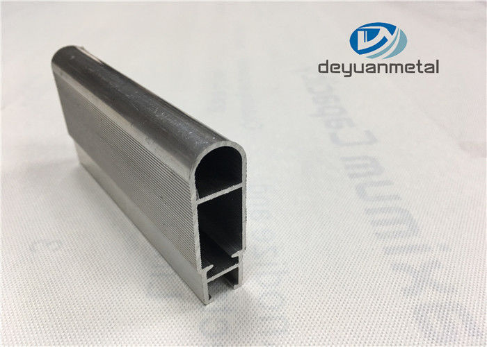 Mill Finish Aluminium Extrusion Profile With Cutting ISO9001 Certificated
