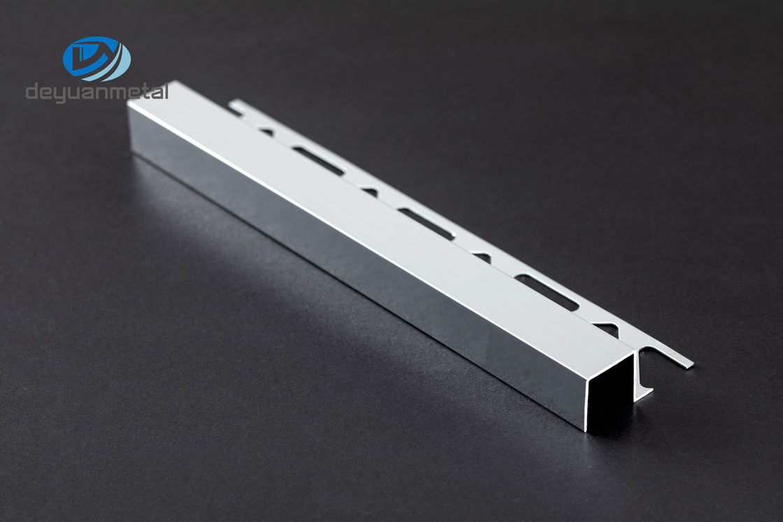 6063 Aluminium Edge Trim Profiles Corrosion Resistant T5 Anodized