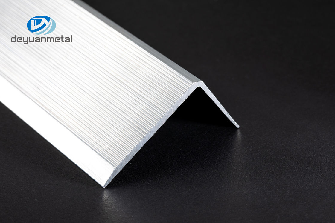 Anti-Slip 6063 Aluminum Angle Profiles for home decoration