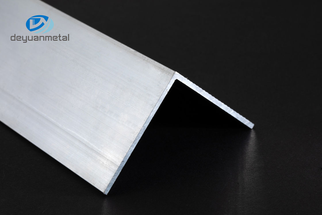 6063 Alu Right Angle Aluminium Profile Extrusion ASTM Approved Mill Finish