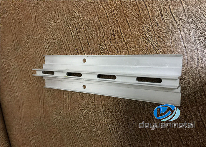 Punching Industrial 6063-T5 CNC Aluminum Profiles 6 Inch Length High Strength