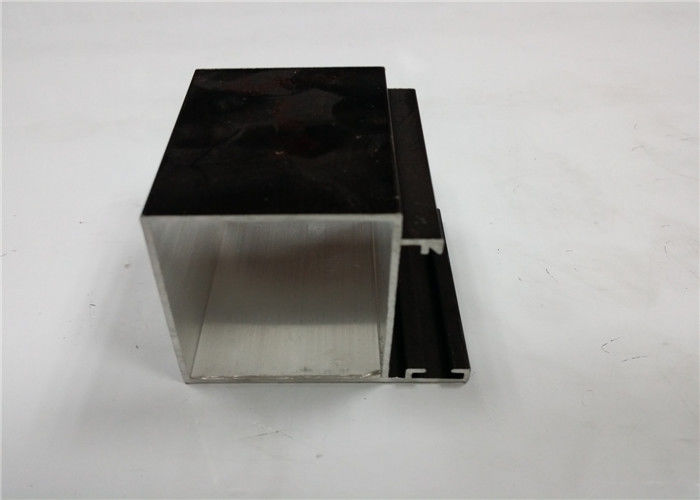 Building Black Cabinet Door Profiles Aluminum Structural Shapes Maximum 6.8 Meters
