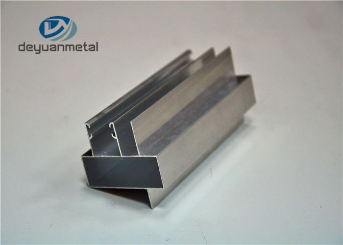 Professional Aluminum Door Profile Mill Finished Surface Treatment Abrasion Proof