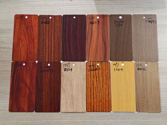 6063 T5 Aluminium Extrusion Profiles with Wooden Grain